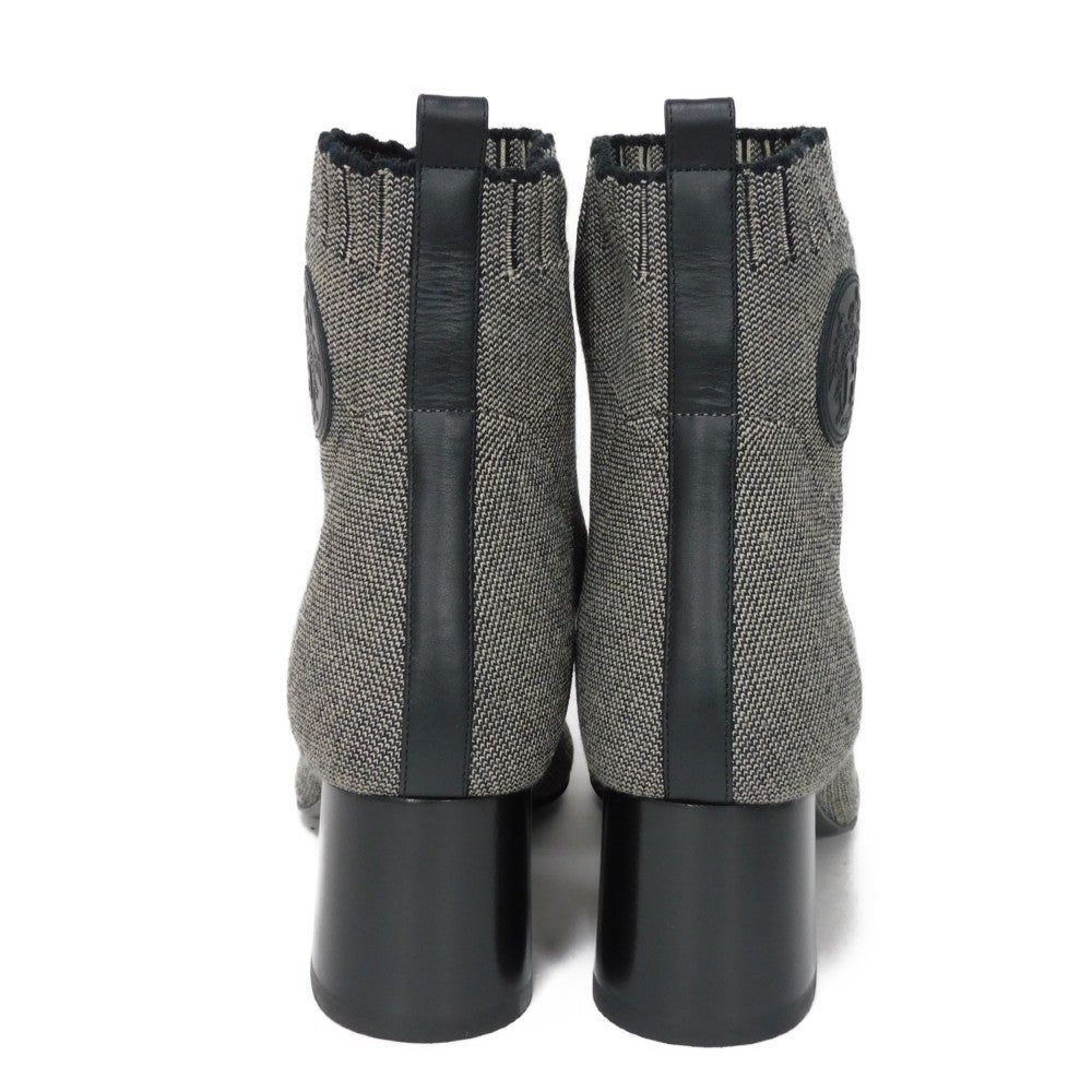 HERMES boots Technical fabric Notchyola Click Se Nue Vol Vert 60 Women 38 1/2 Used