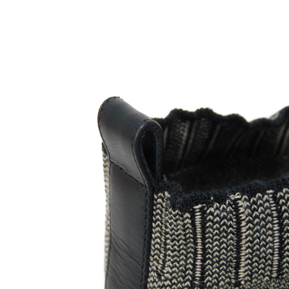 HERMES boots Technical fabric Notchyola Click Se Nue Vol Vert 60 Women 38 1/2 Used