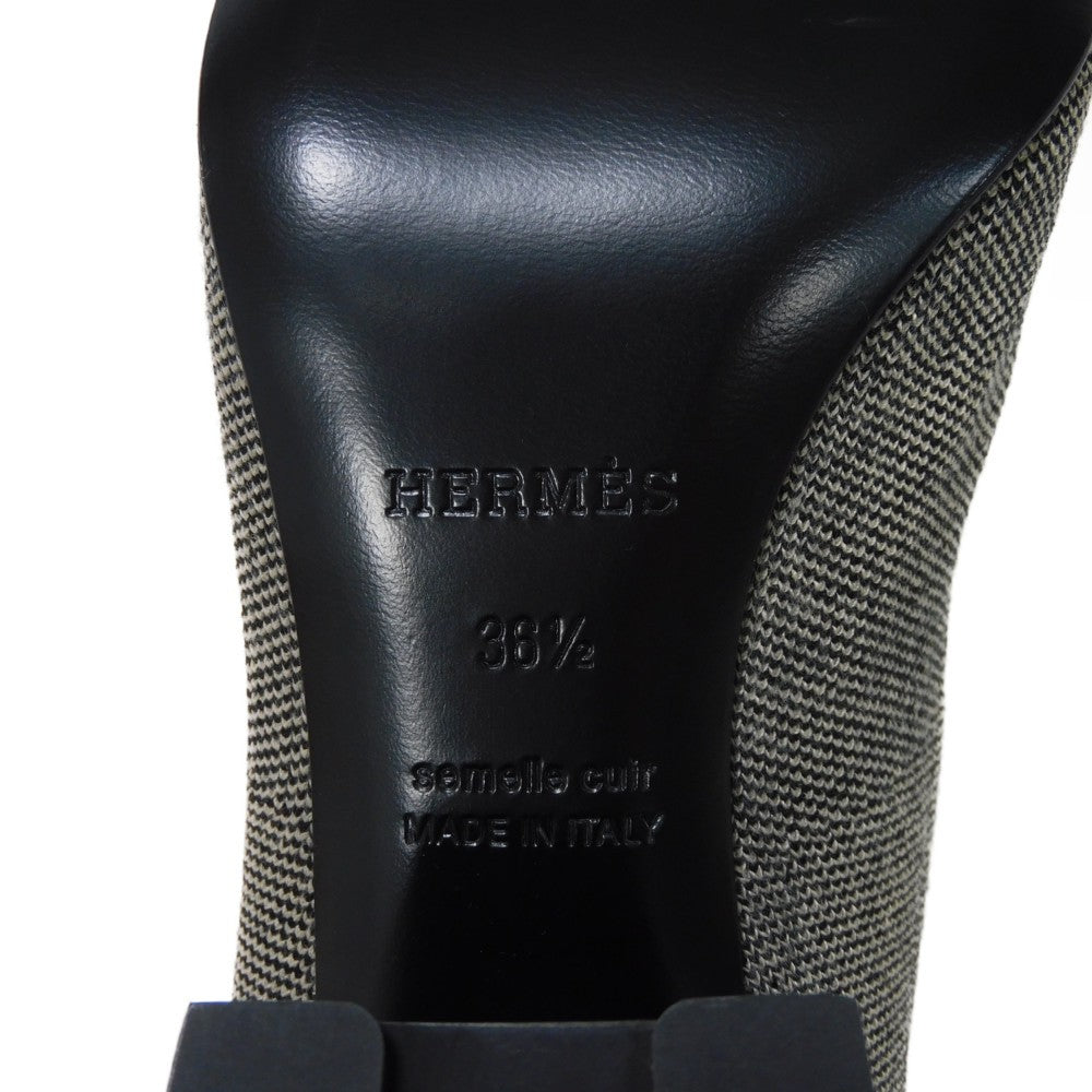 HERMES boots Technical fabric Notchyola Click Se Nue Vol Vert 60 Women 38 1/2 Used