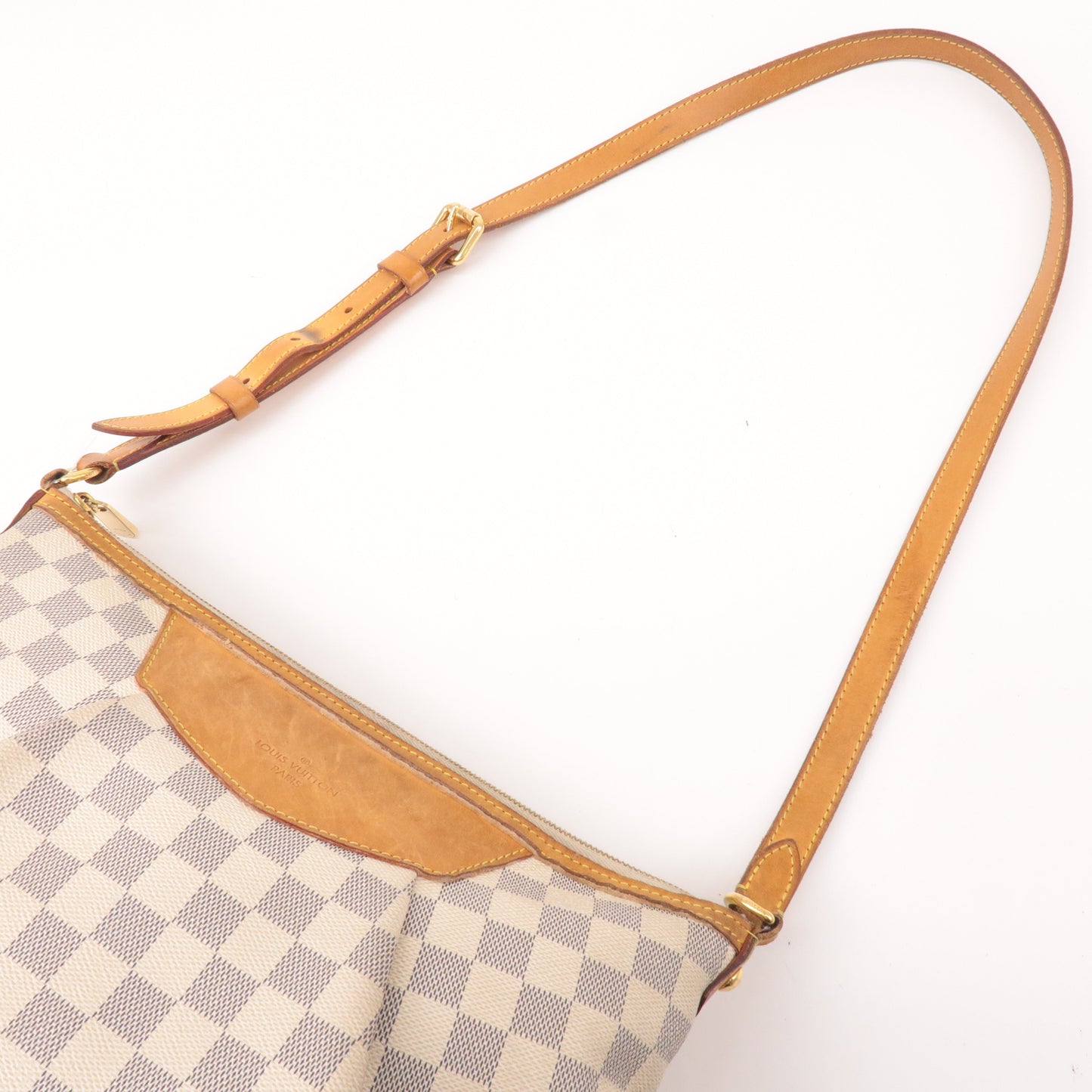 Louis Vuitton Damier Azur Siracusa MM Shoulder Bag N41112