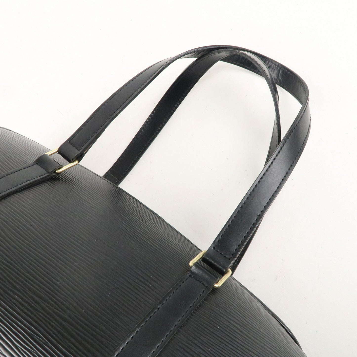 Louis Vuitton Epi Soufflot Hand Bag Noir Black M52862
