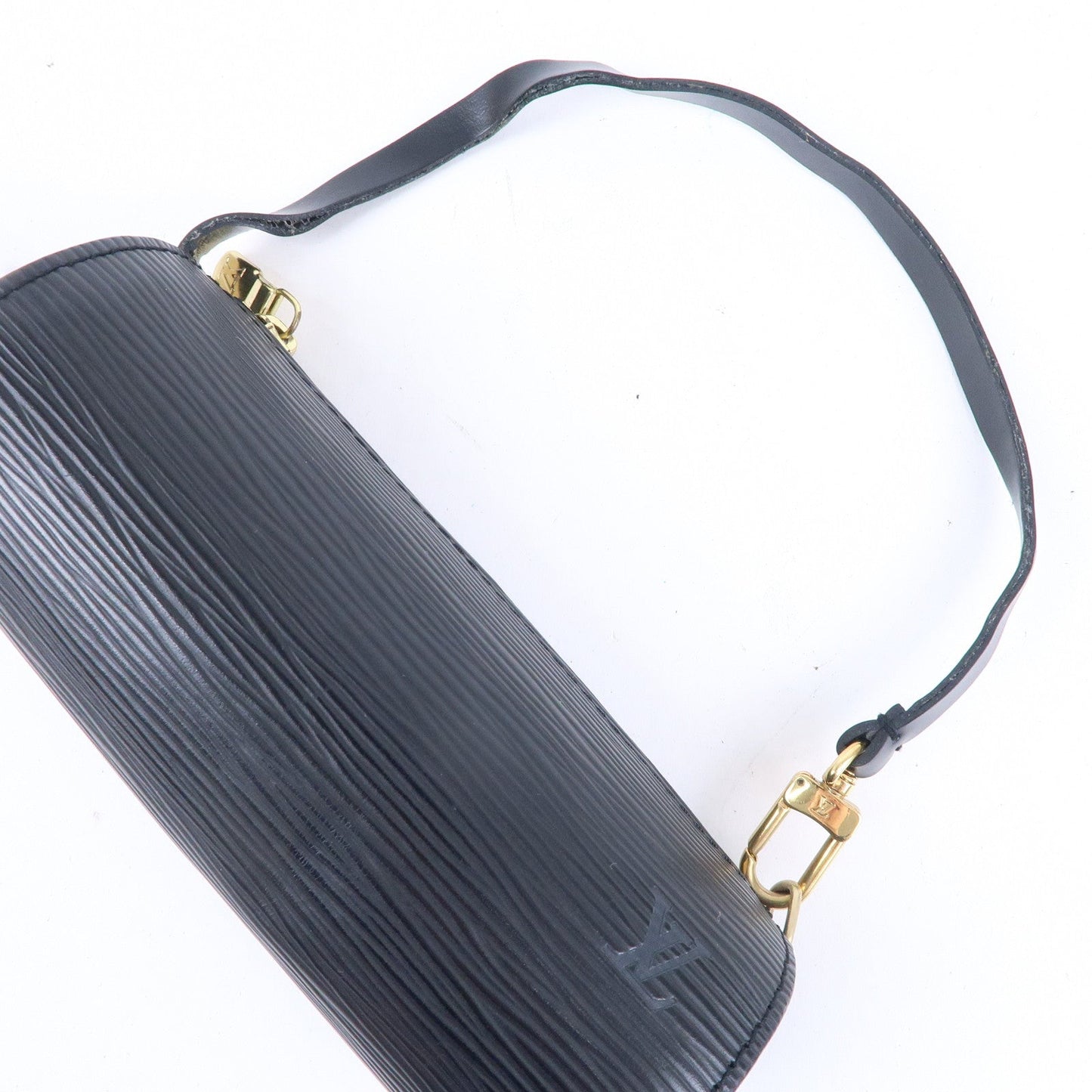 Louis Vuitton Epi Pouch For Soufflot Hand Bag Noir