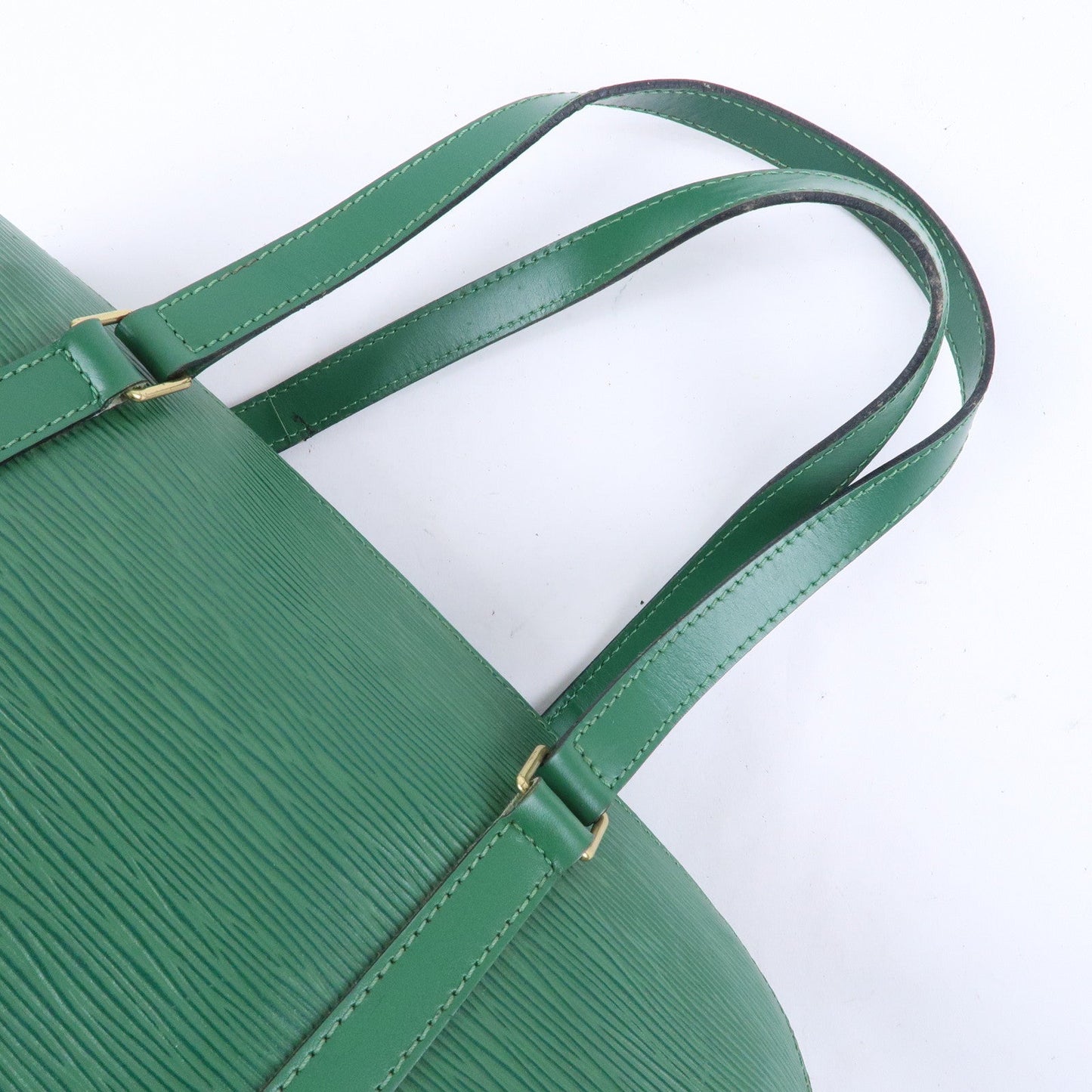 Louis Vuitton Epi Soufflot Hand Shoulder Bag Green M52224