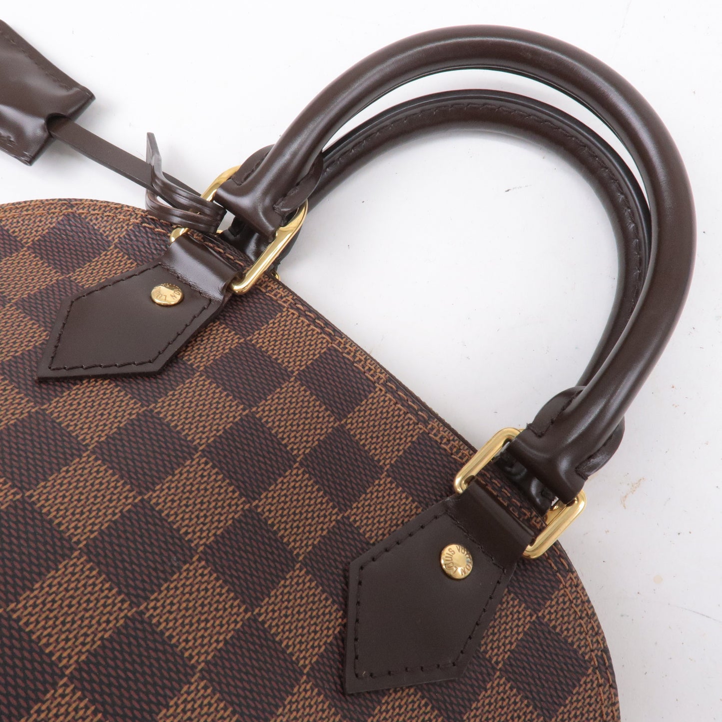 Louis Vuitton Damier Alma BB 2Way Shoulder Bag Hand Bag N41221
