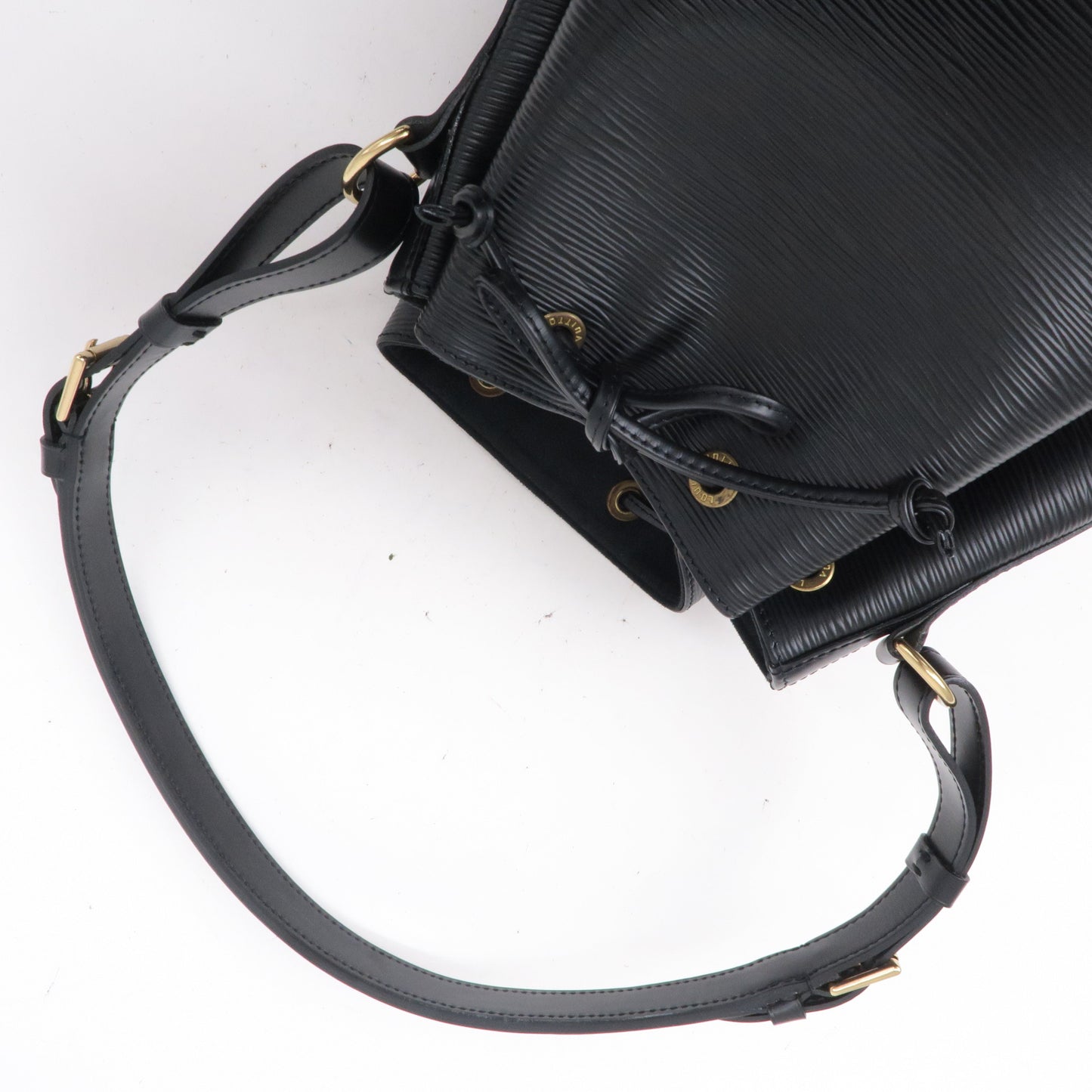 Louis Vuitton Epi Petit Noe Shoulder Bag Noir Black M44102