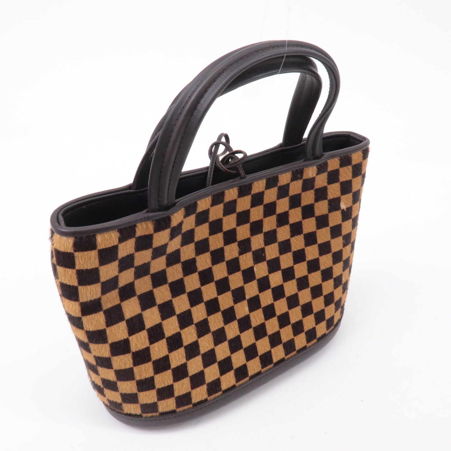 Louis Vuitton Damier Sauvage Impala Hand Bag Brown M92133
