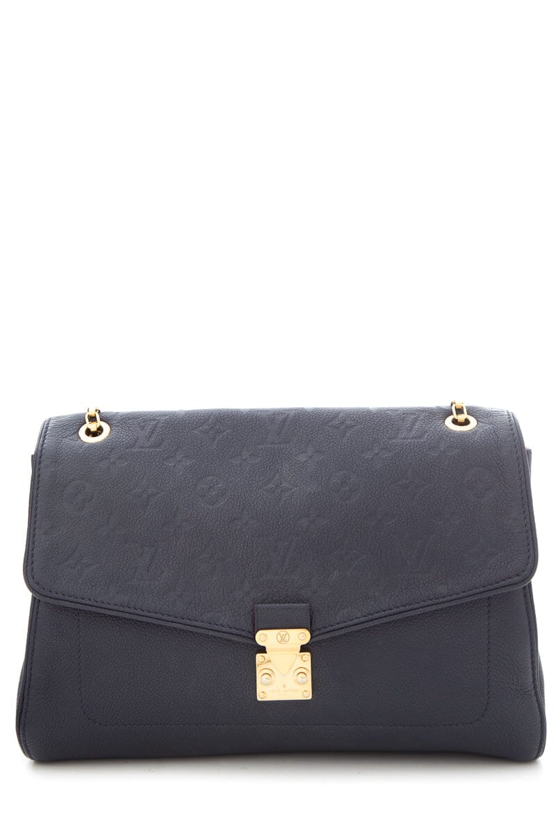 Louis Vuitton 2016 Navy Monogram Saint Germain MM HandBag