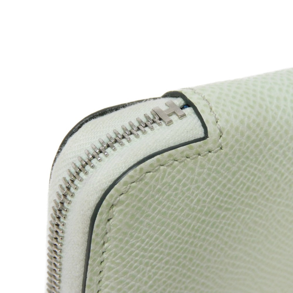 HERMES Coin case Epsom, Silk Veil Fizz Henri Berte Azap compact silk in Women Used