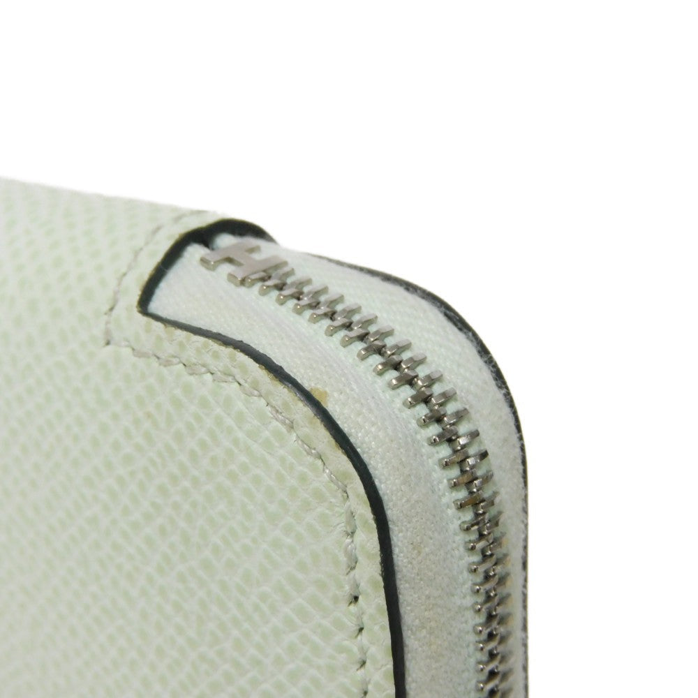 HERMES Coin case Epsom, Silk Veil Fizz Henri Berte Azap compact silk in Women Used