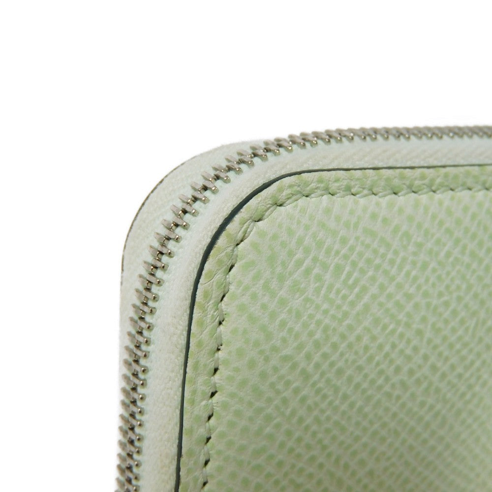 HERMES Coin case Epsom, Silk Veil Fizz Henri Berte Azap compact silk in Women Used