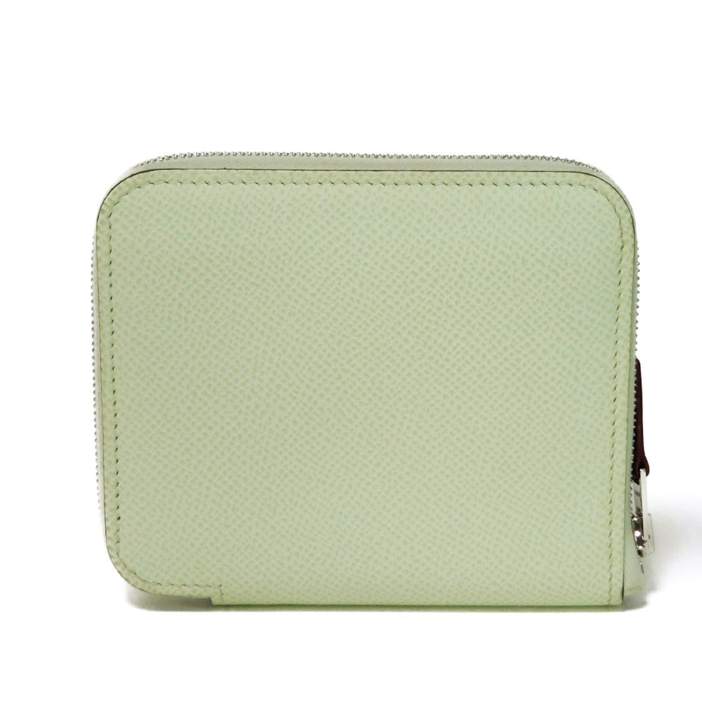 HERMES Coin case Epsom, Silk Veil Fizz Henri Berte Azap compact silk in Women Used