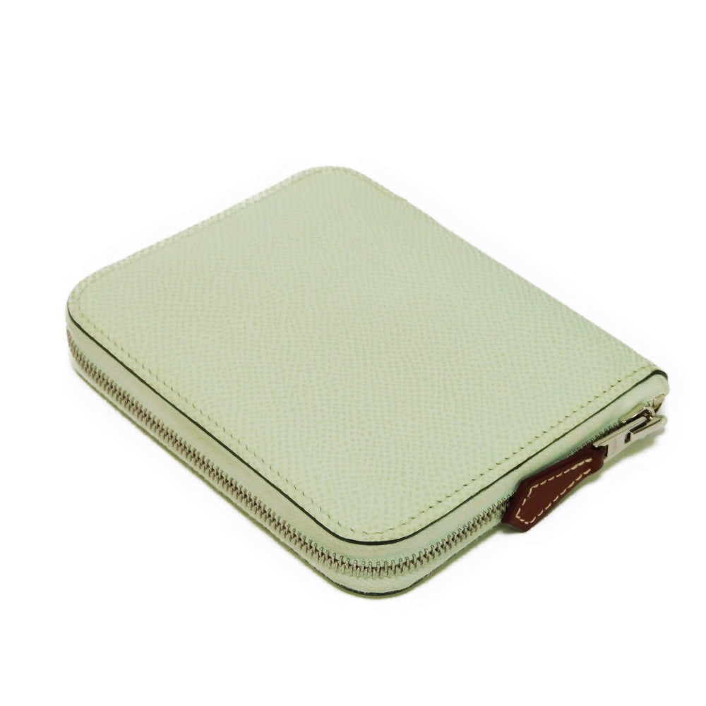HERMES Coin case Epsom, Silk Veil Fizz Henri Berte Azap compact silk in Women Used