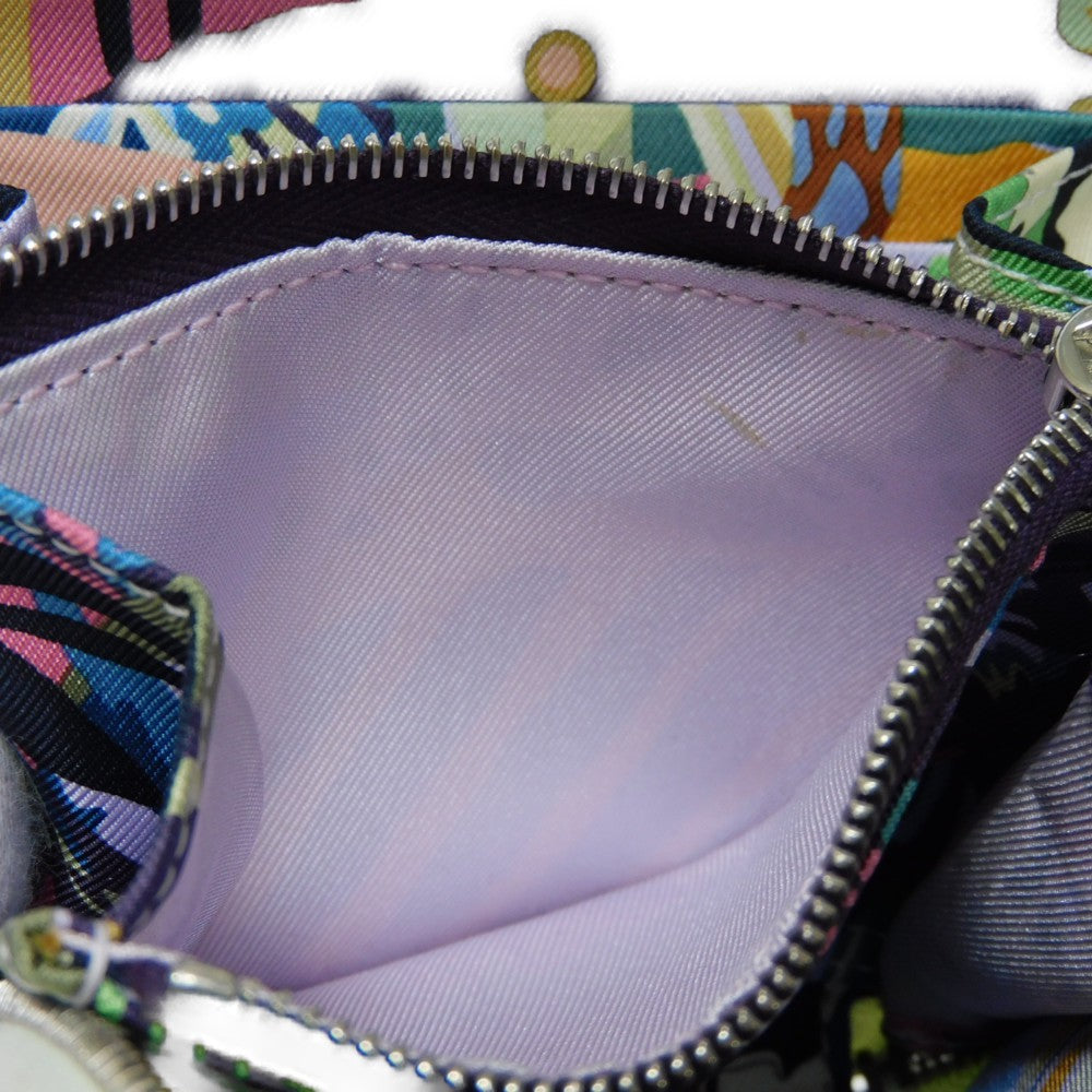 HERMES Coin case Epsom, Silk Veil Fizz Henri Berte Azap compact silk in Women Used