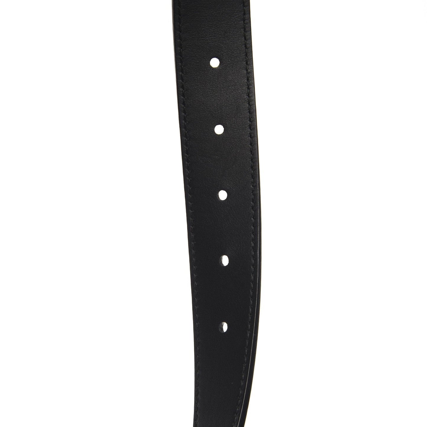 Gucci Black Belt with GG Buckle