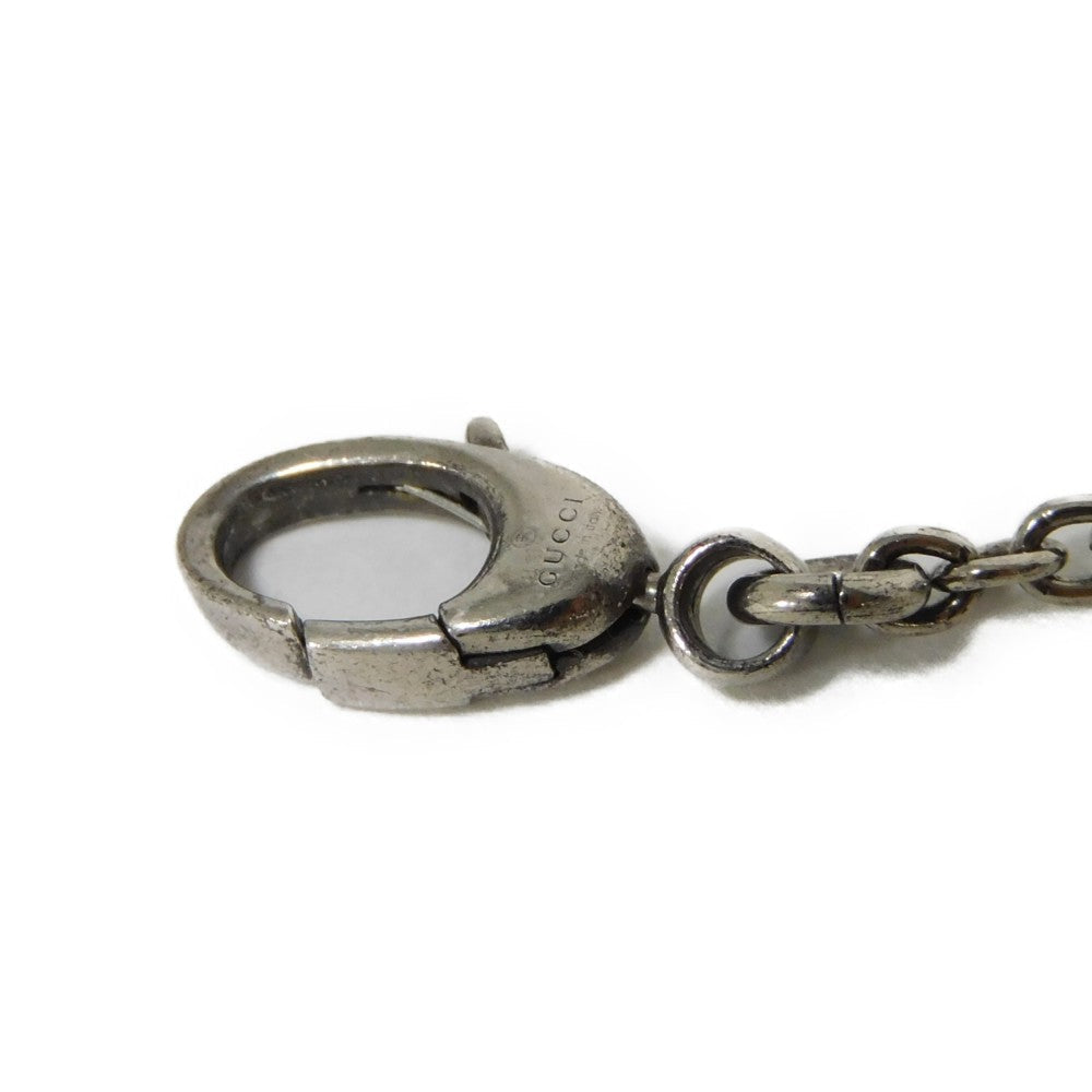 GUCCI Necklace 433608 J8400 0811 Ag925 Silver (smoked) Tiger cat head mens(Unisex) Used