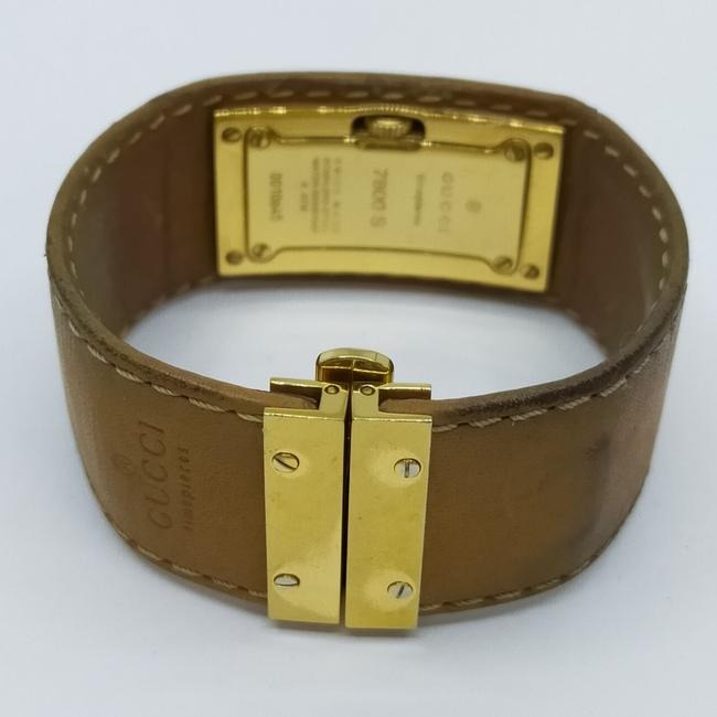 Gucci Gold Camel Black Watch