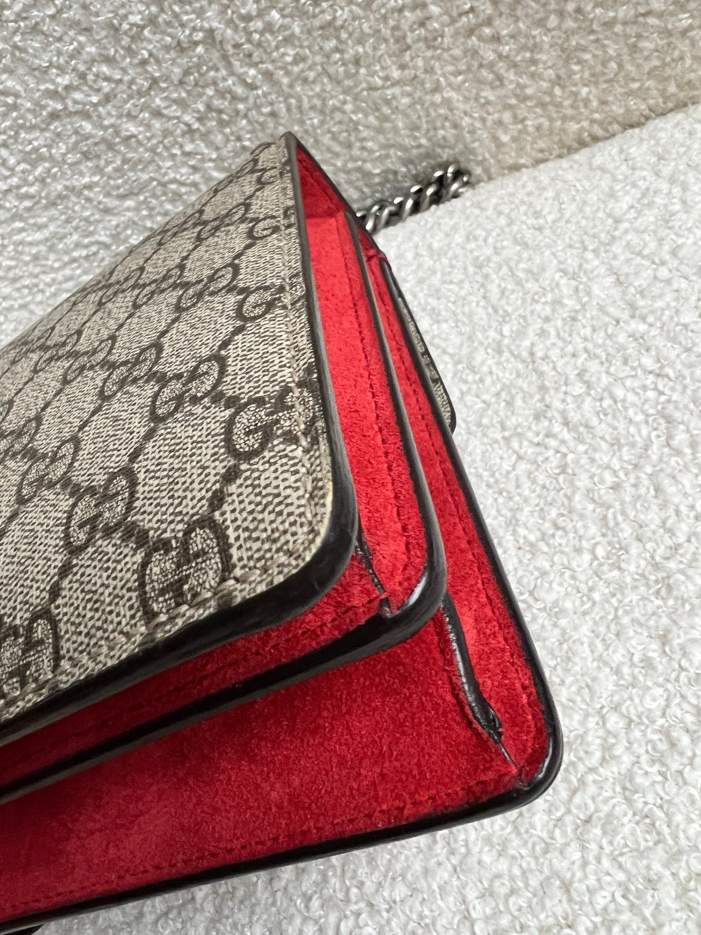 Gucci Dionysus GG Supreme Small Shoulder Bag (RRP £2,220)