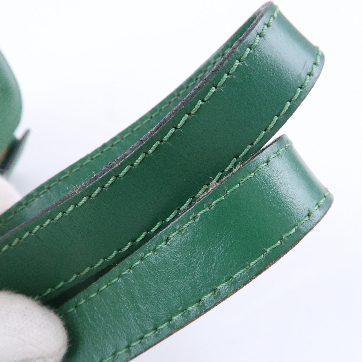 Louis Vuitton Epi Soufflot Hand Shoulder Bag Green M52224