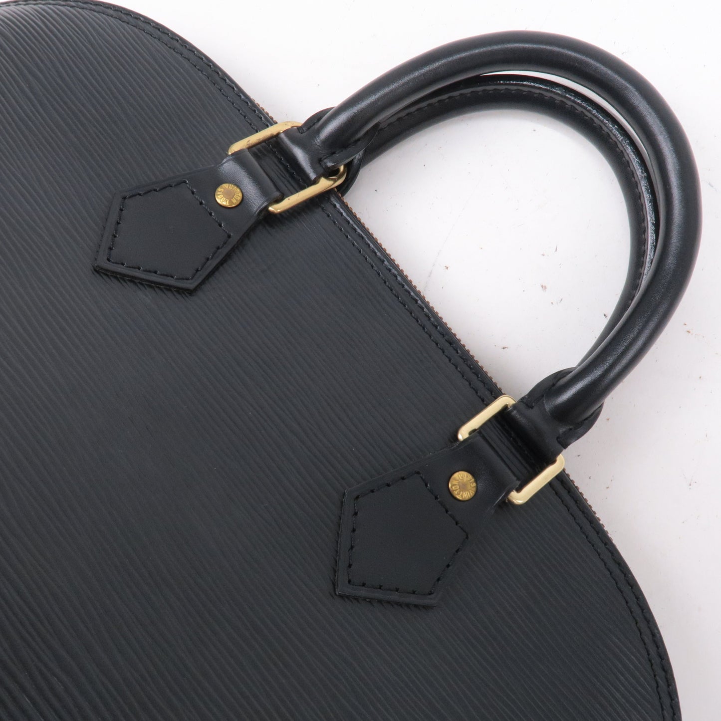 Louis Vuitton Epi Alma Hand Bag Noir Black M52142