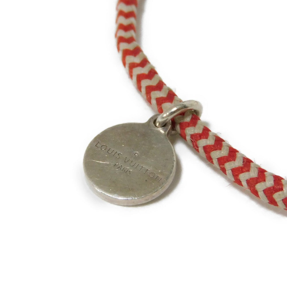 LOUIS VUITTON bracelet Q95705 925 Red Sophie Turner Silver Lockit Bracelet Women Used