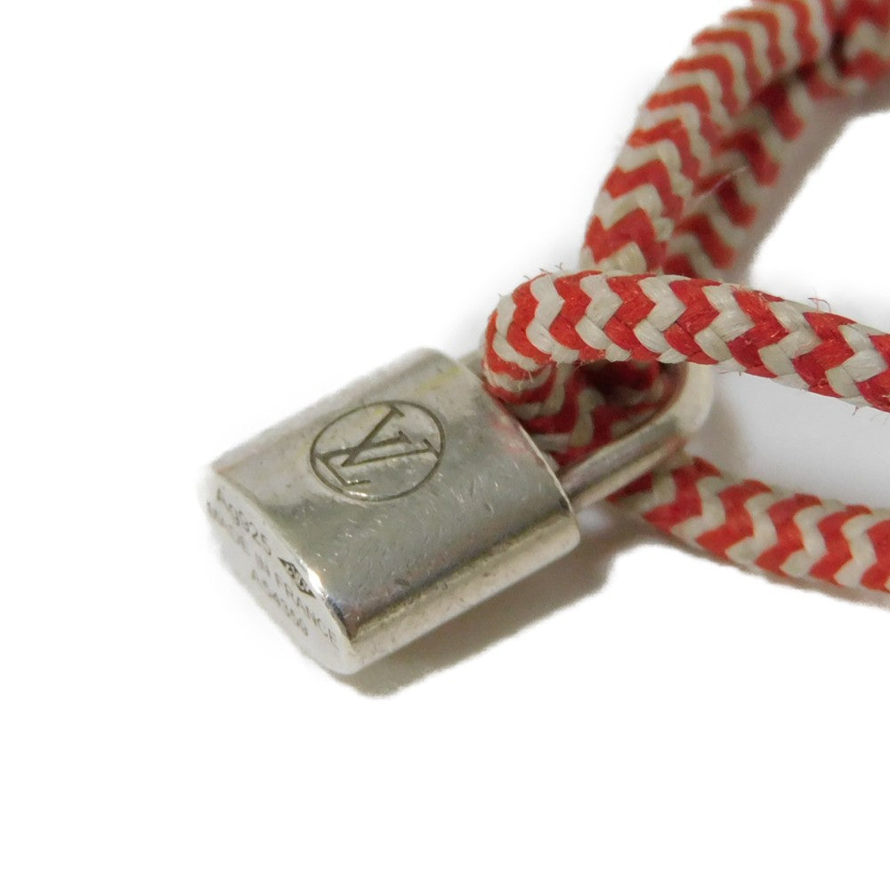 LOUIS VUITTON bracelet Q95705 925 Red Sophie Turner Silver Lockit Bracelet Women Used