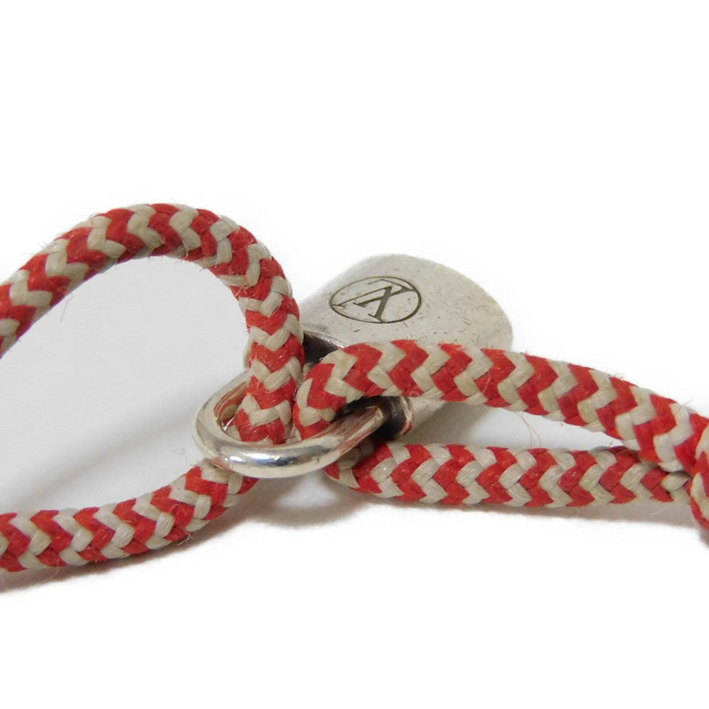 LOUIS VUITTON bracelet Q95705 925 Red Sophie Turner Silver Lockit Bracelet Women Used