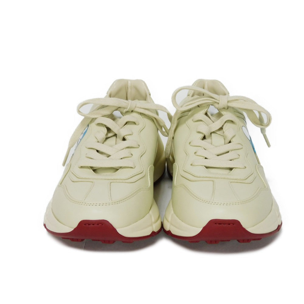 GUCCI sneakers 655037 DRW00 9522 Calfskin leather Ivoryx Cherry Red Doraemon Ryton Women 37 Used