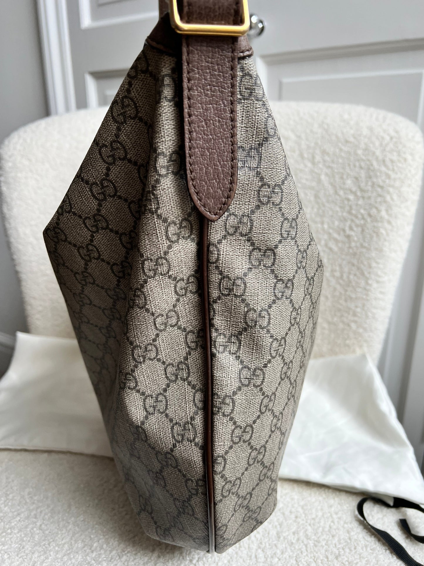 Gucci GG Supreme Ophidia Large Shoulder Bag (RRP £1090)