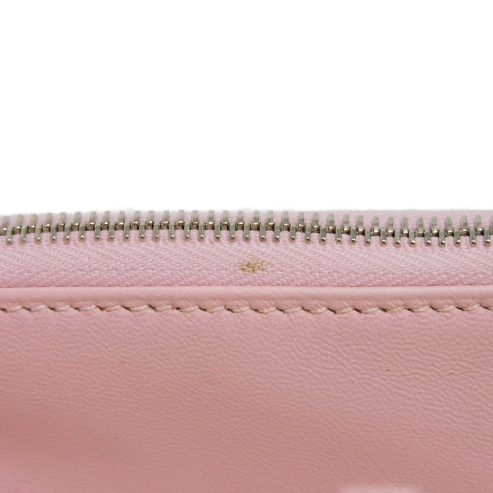 HERMES Pouch Vaux Swift Rose Sakura x Vermilion Swift Toyuboyu GM Women Used