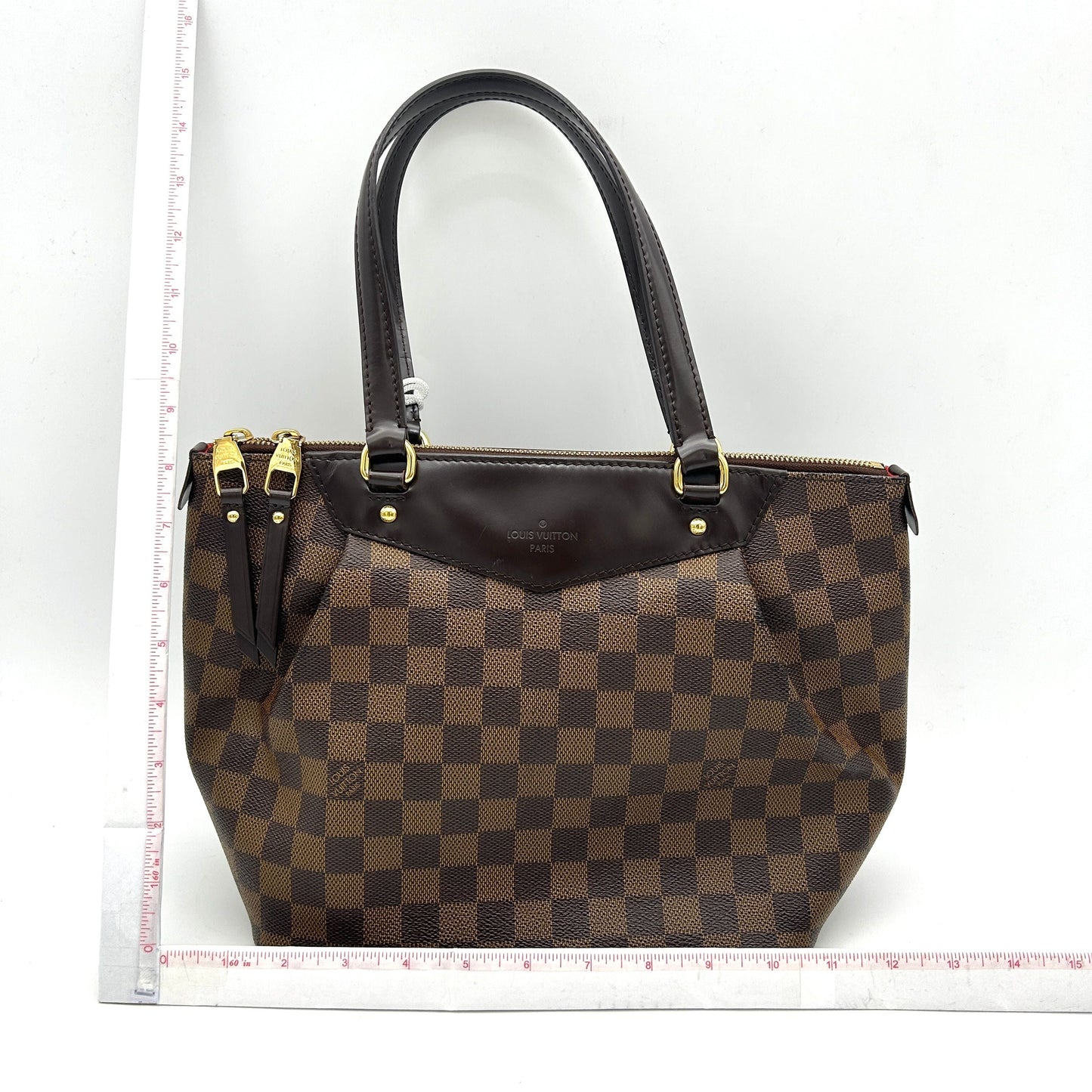Louis Vuitton Damier Ebene Verona - Brown Handle Bags, Handbags LA10208