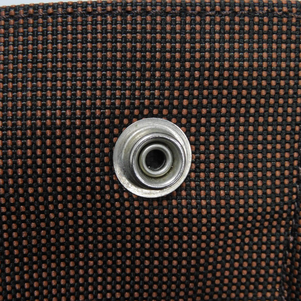HERMES Tote Bag Nylon canvas (polyamide x polyester) Brown Serie button Her Line PM Tote mens(Unisex) Used