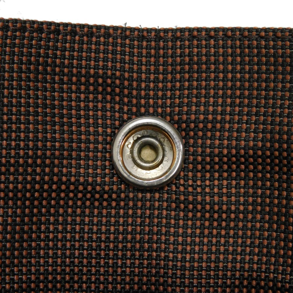 HERMES Tote Bag Nylon canvas (polyamide x polyester) Brown Serie button Her Line PM Tote mens(Unisex) Used