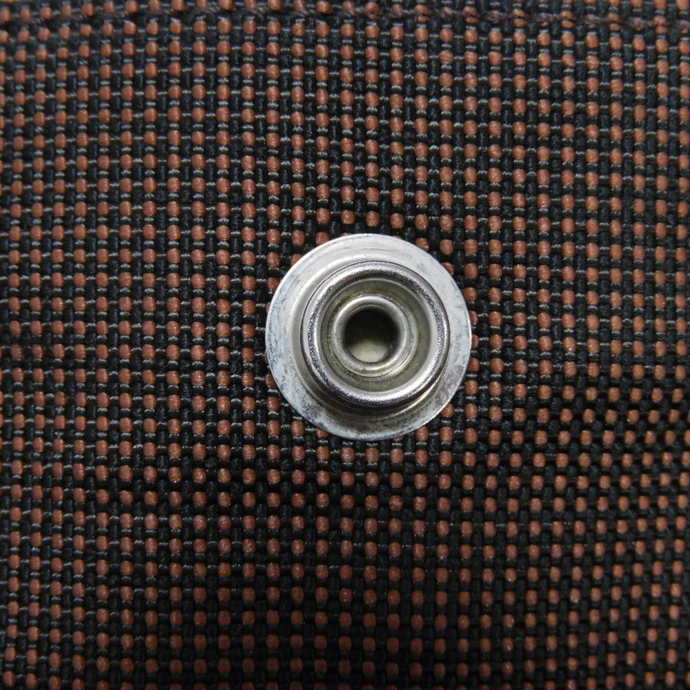HERMES Tote Bag Nylon canvas (polyamide x polyester) Brown Serie button Her Line PM Tote mens(Unisex) Used