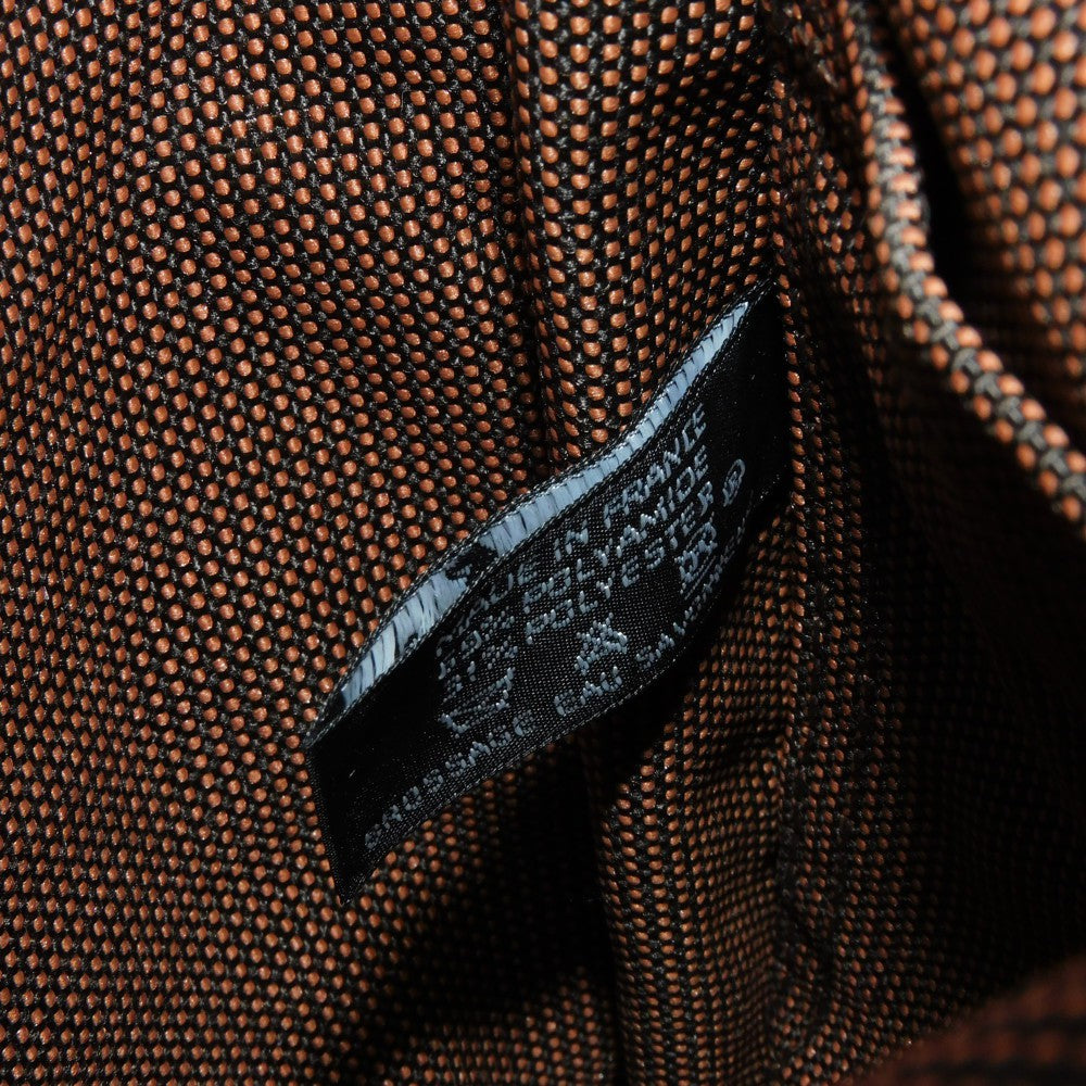 HERMES Backpack Nylon canvas (polyamide x polyester) Brown Serie button Her Line Sac Ad PM mens(Unisex) Used