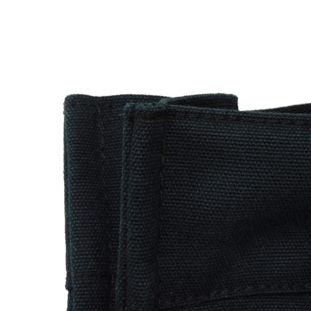 HERMES Tote Bag cotton Black x gray Serie button Fool Toe MM mens(Unisex) Used