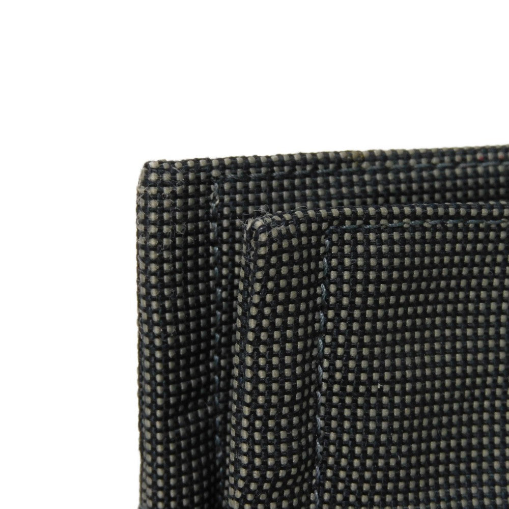 HERMES Tote Bag Nylon canvas (polyamide x polyester) Dark gray Serie button Her Line PM Tote mens(Unisex) Used