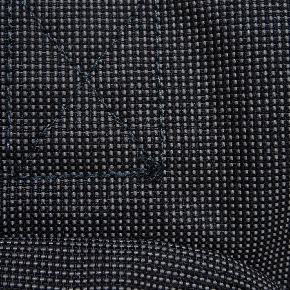 HERMES Backpack Nylon canvas (polyamide x polyester) Dark gray Serie button Her Line ad MM Women(Unisex) Used