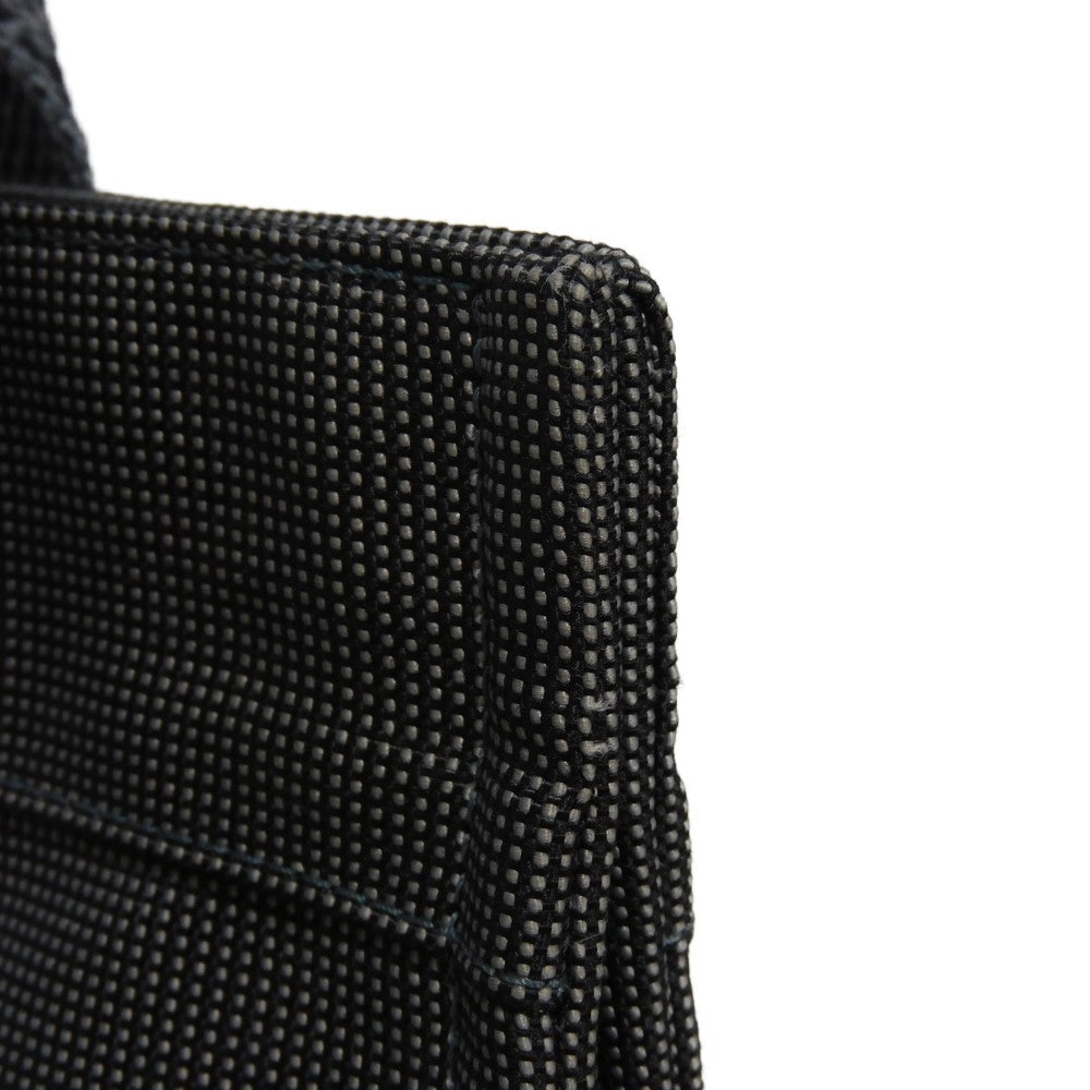 HERMES Backpack Nylon canvas (polyamide x polyester) Dark gray Serie button Her Line ad MM Women(Unisex) Used