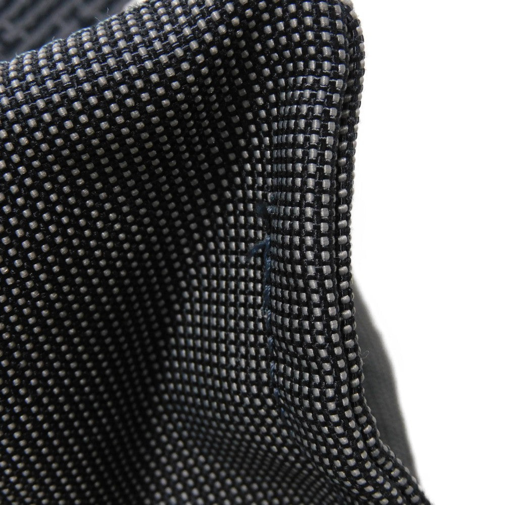 HERMES Backpack Nylon canvas (polyamide x polyester) Dark gray Serie button Her Line ad MM Women(Unisex) Used