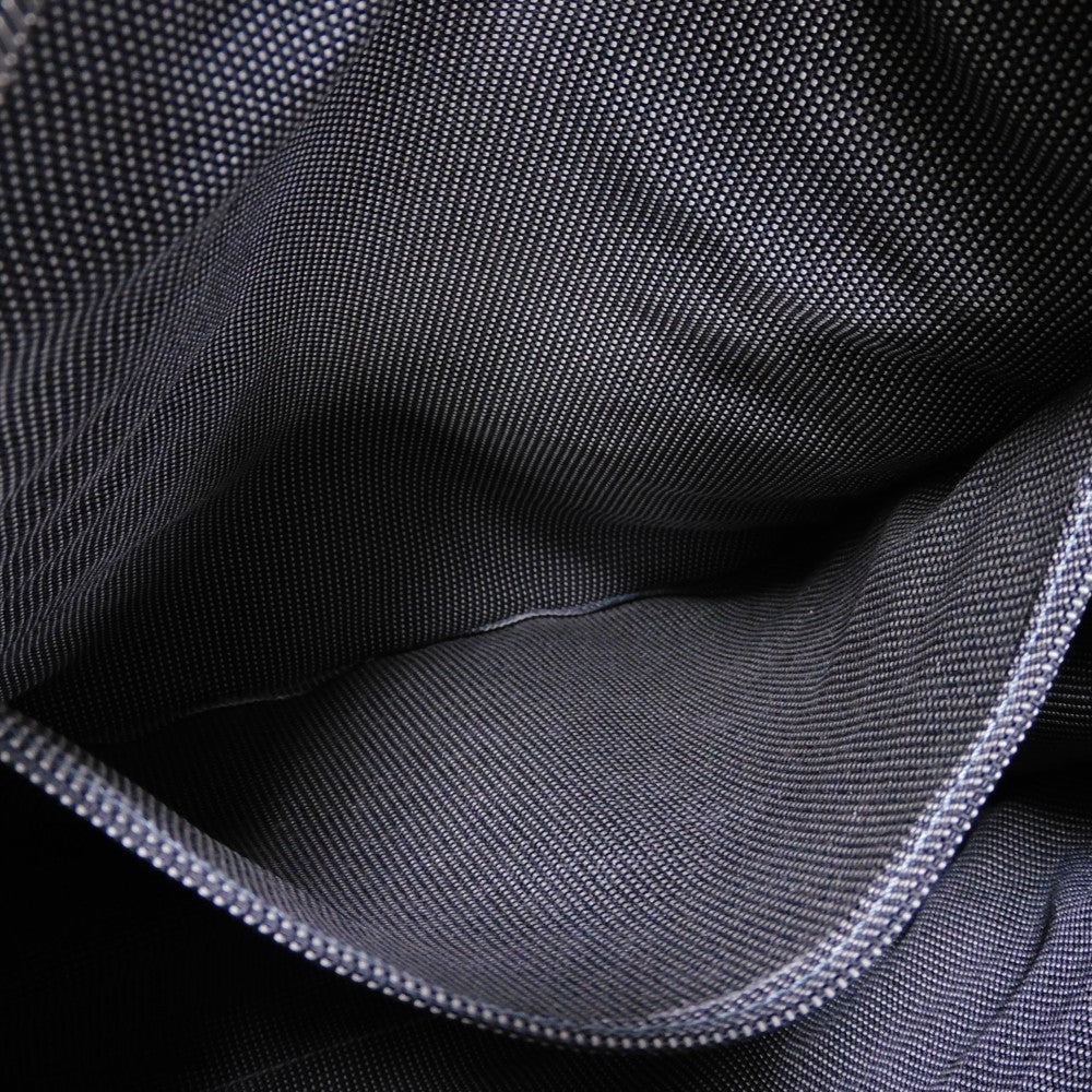 HERMES Backpack Nylon canvas (polyamide x polyester) Dark gray Serie button Her Line ad MM Women(Unisex) Used
