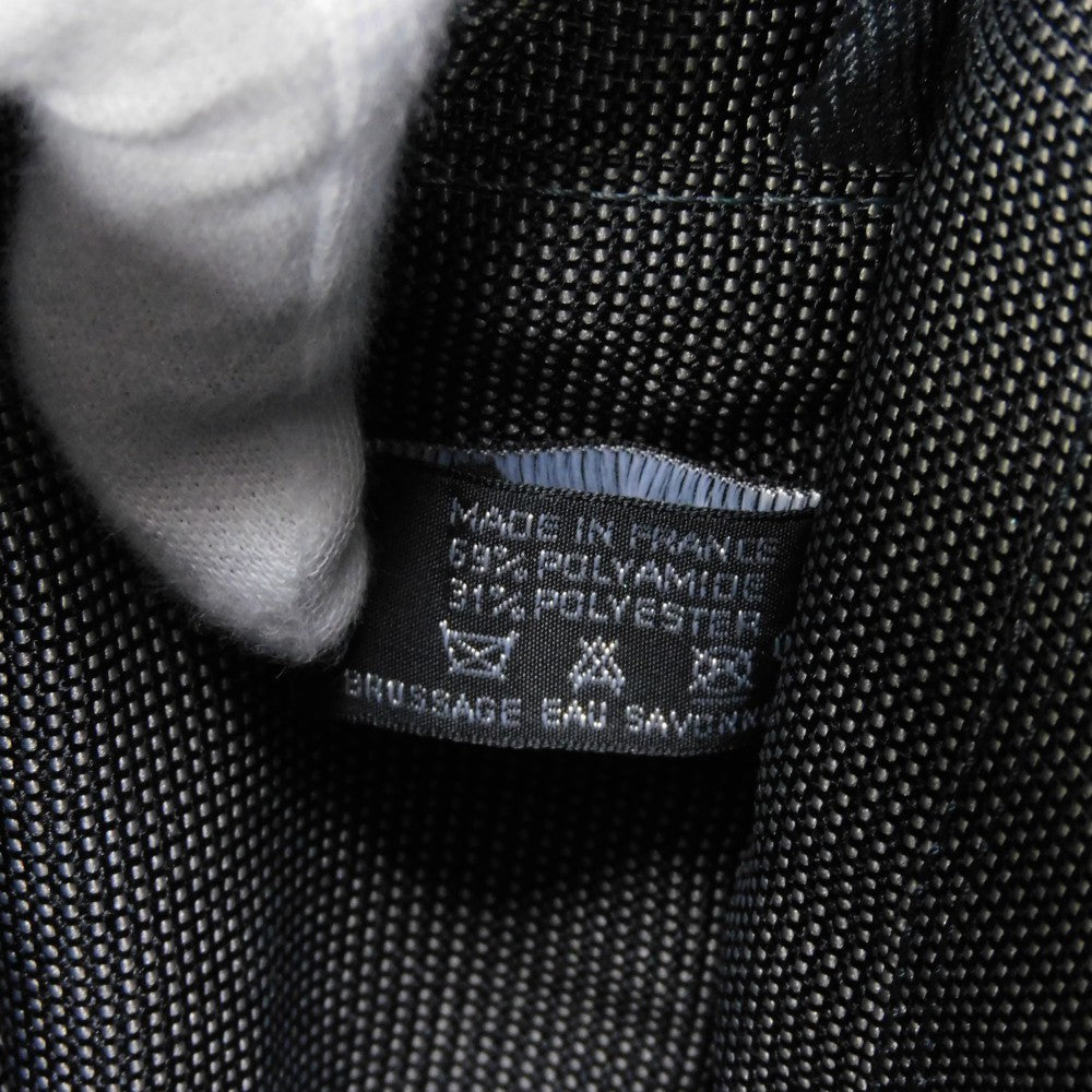 HERMES Backpack Nylon canvas (polyamide x polyester) Dark gray Serie button Her Line ad MM Women(Unisex) Used