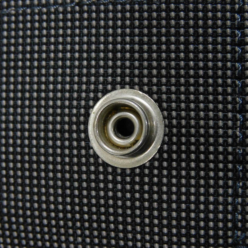 HERMES Backpack Nylon canvas (polyamide x polyester) Dark gray Serie button Her Line Sac Ad PM Women(Unisex) Used