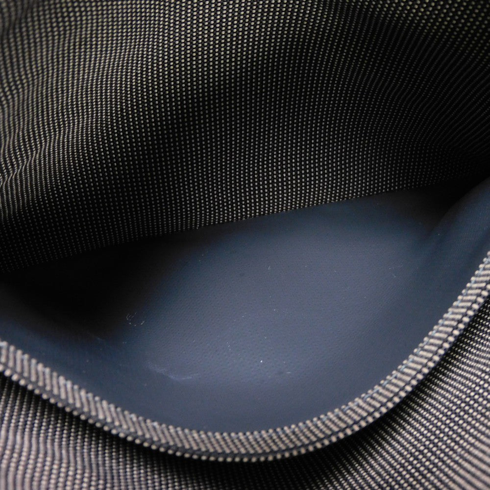 HERMES Backpack Nylon canvas (polyamide x polyester) Dark gray Serie button Her Line Sac Ad PM Women(Unisex) Used