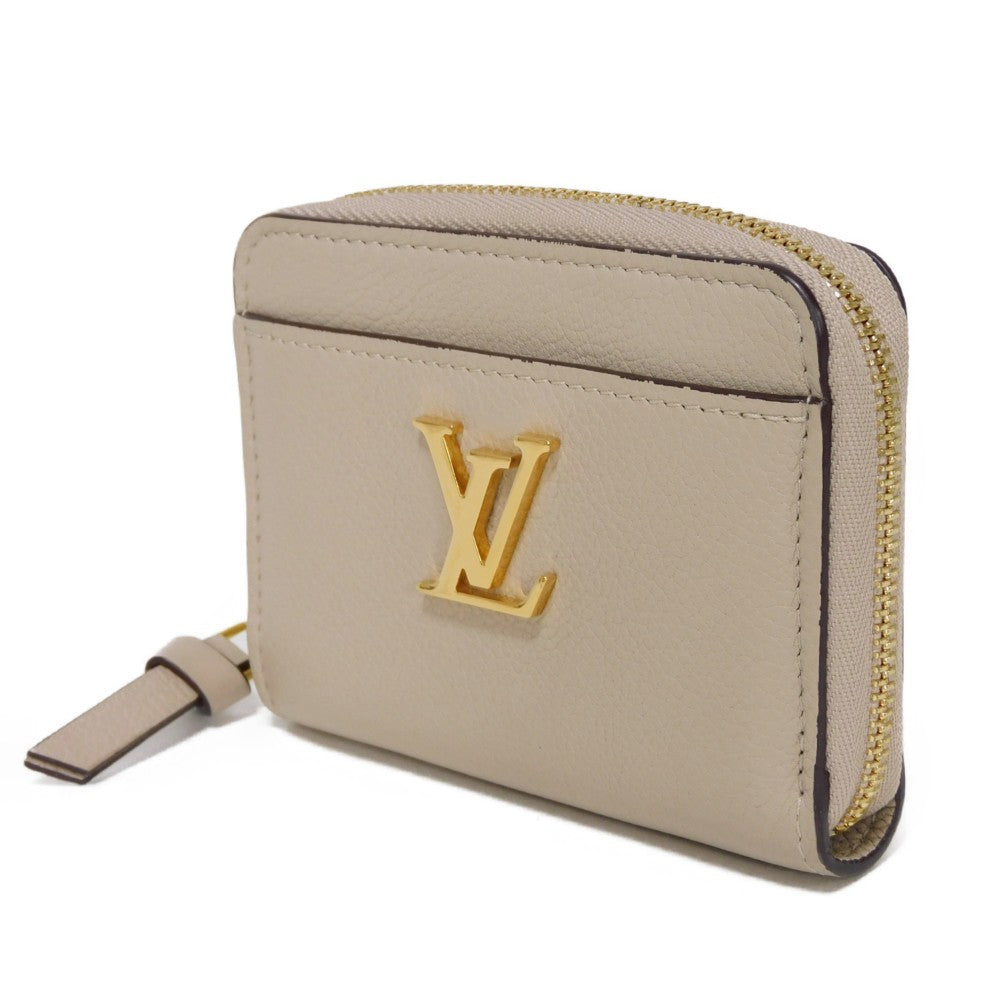 LOUIS VUITTON Coin case M80100 Grain calf leather (embossed) Gurege rock Me Zippy coin purse