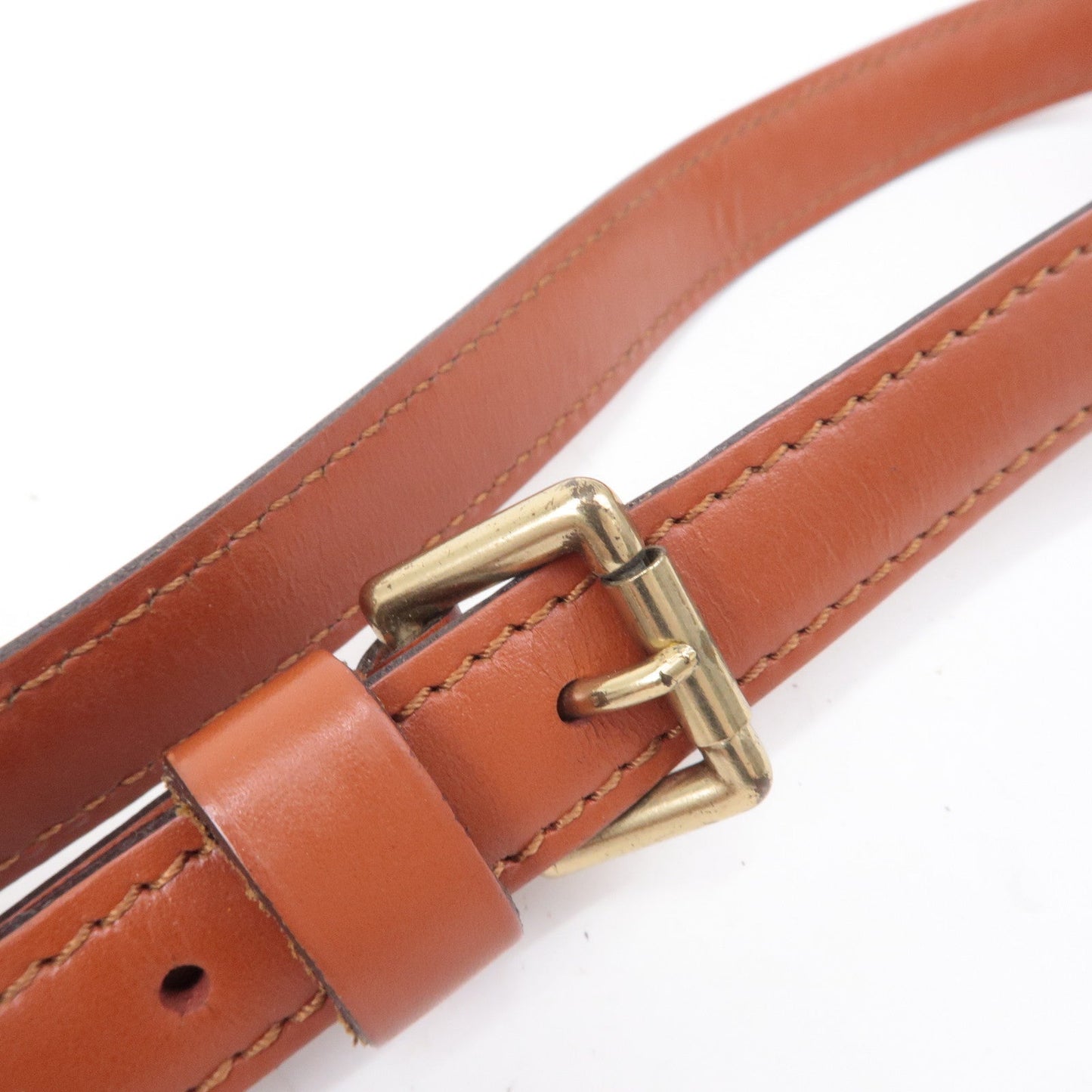 Louis Vuitton Epi Capucines Shoulder Bag Kenya Brown M52343