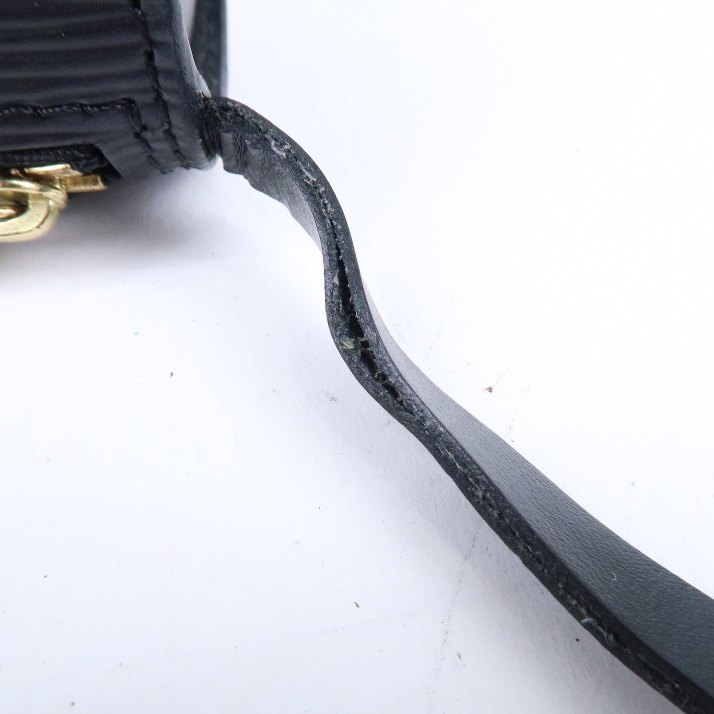Louis Vuitton Epi Pouch For Soufflot Hand Bag Noir