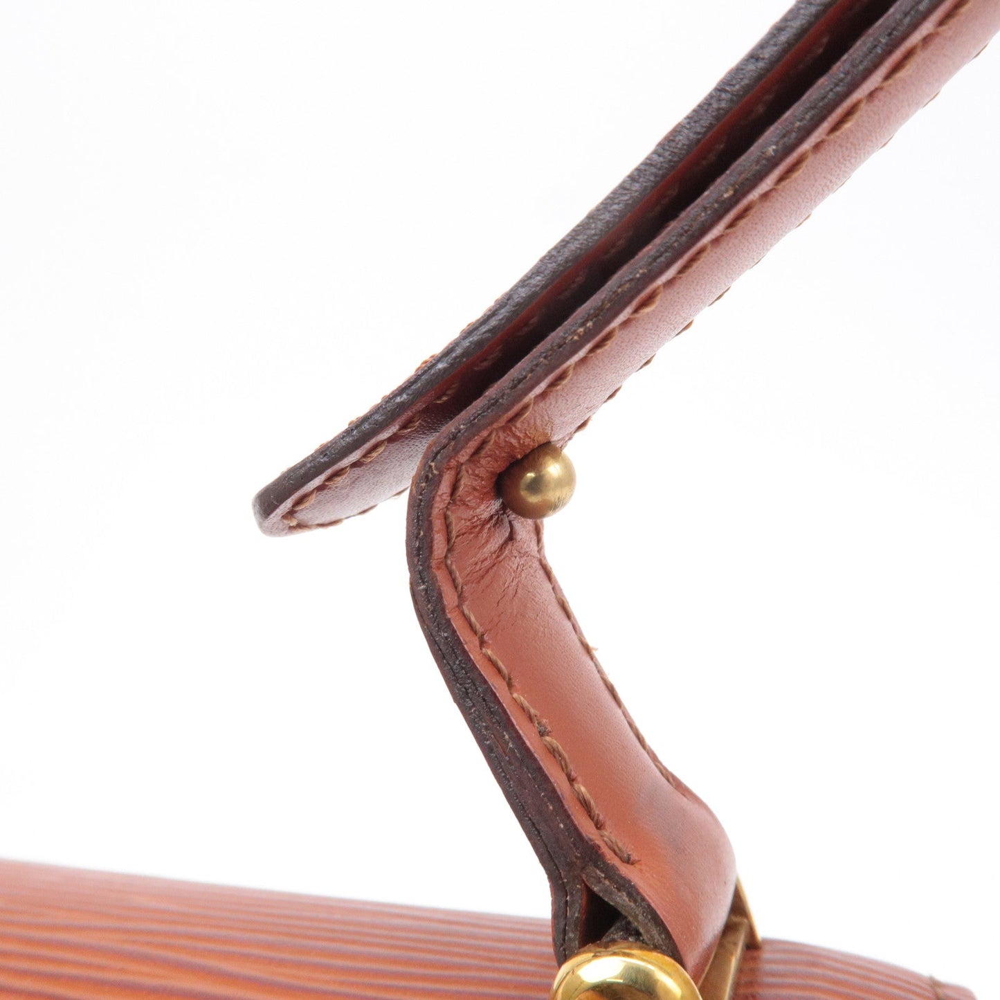 Louis Vuitton Epi Tilsit Shoulder Hand Bag Kenya Brown M52483