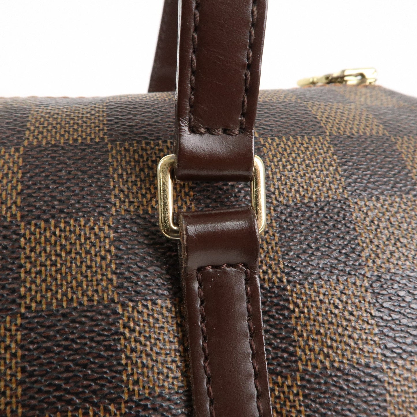 Louis Vuitton Damier Papillon 30 Hand Bag & Pouch Brown N51303