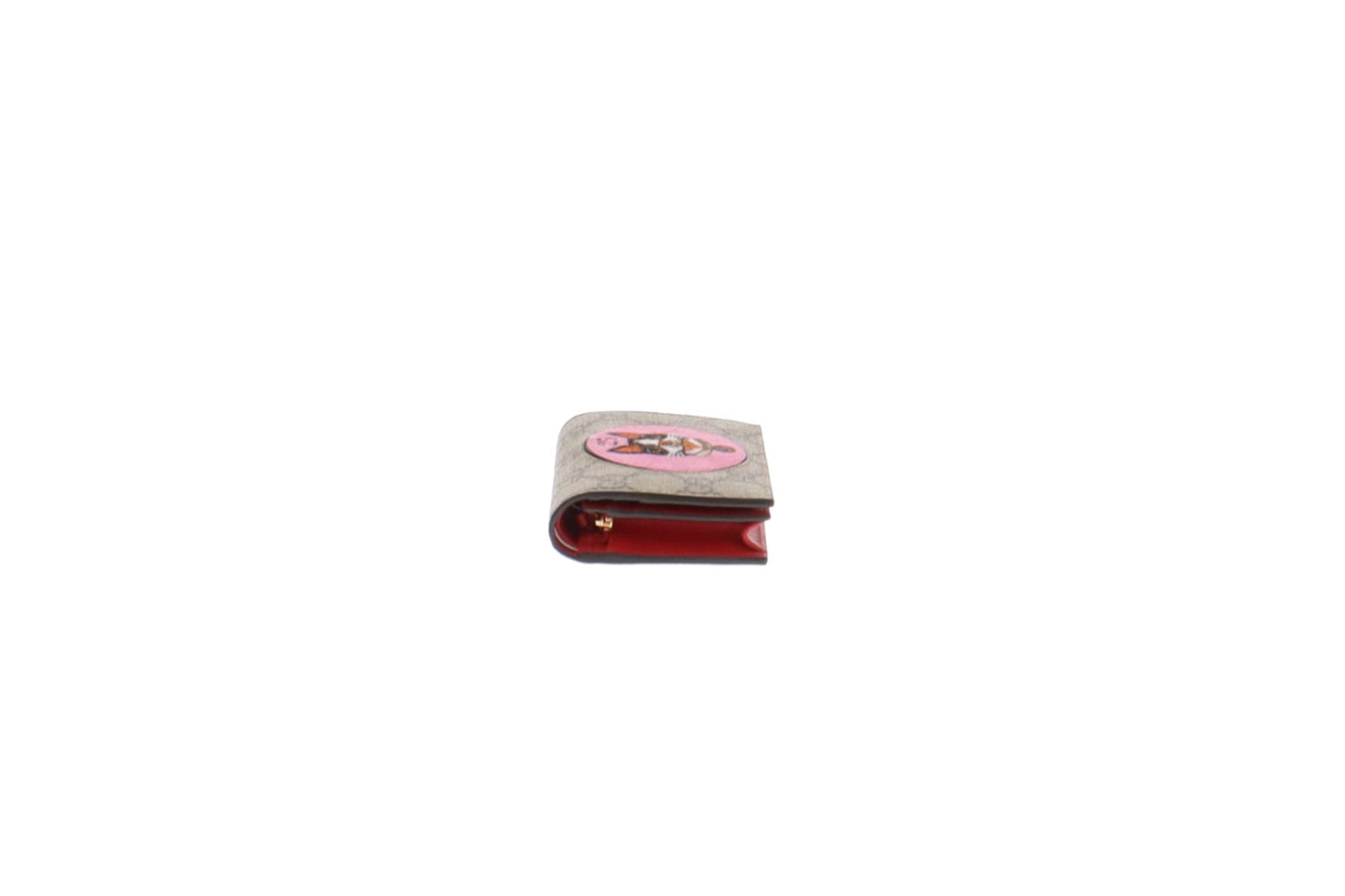 Gucci GG Supreme and Cat Motif Card Case