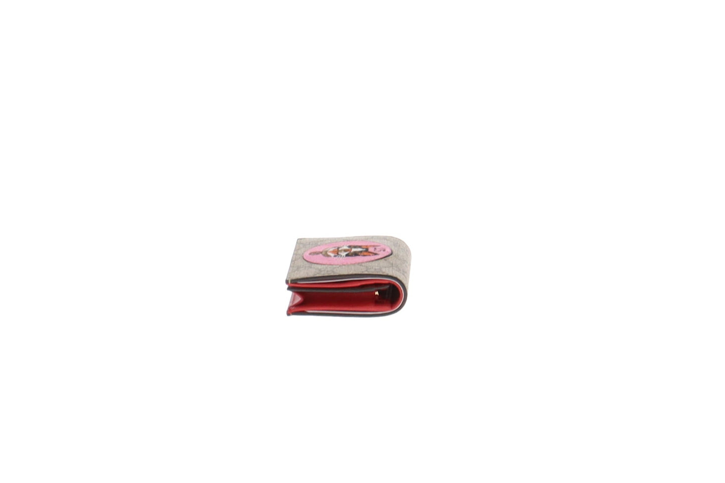 Gucci GG Supreme and Cat Motif Card Case